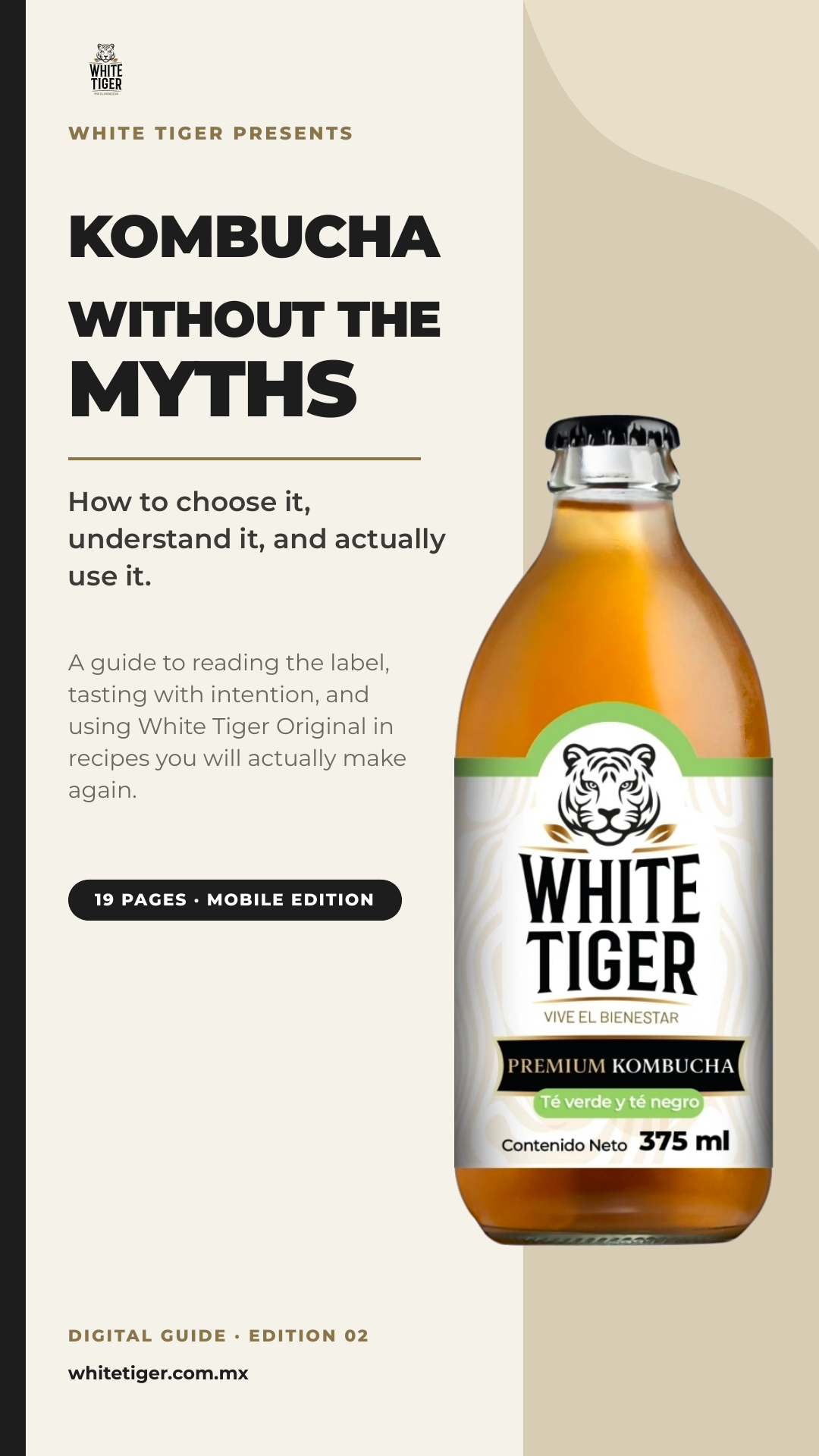 Kombucha Without the Myths ebook cover